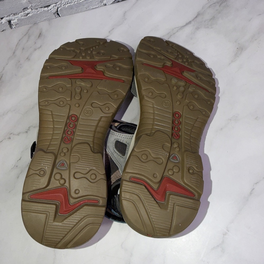 ECCO Yucatán Sandals Women's US: 8/8.5 EU: 39 Hiking Off-road Adjustable Straps - Picture 6 of 7